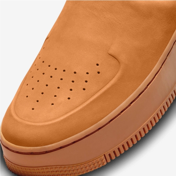 NEW Nike Womens Air Force 1 Lover XX Leather Mules Cinder Orange SZ 10 - Picture 2 of 11